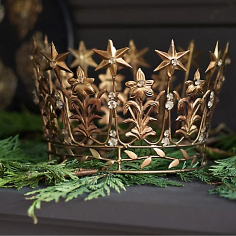 Anthropologie starry crown candle holder new without tags
